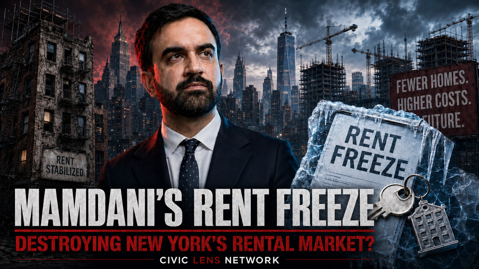 Mamdani’s Rent Freeze: How NYC’s Housing Policies Are Destroying the City