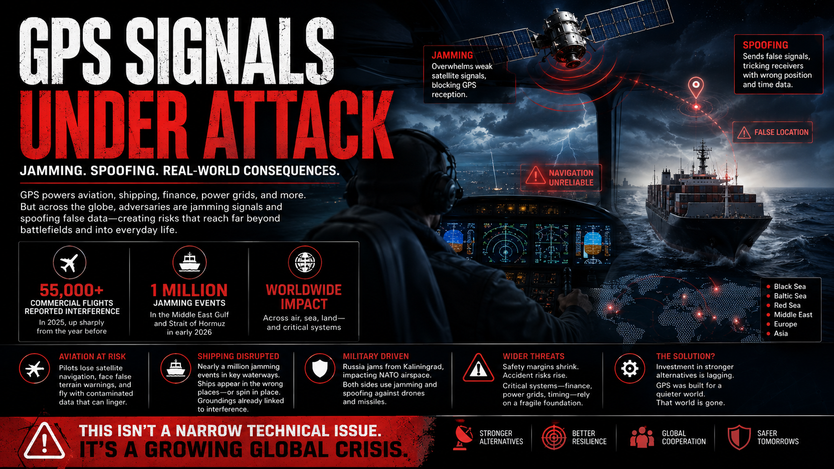 GPS Under Attack: The Rising Threat of Jamming and Spoofing