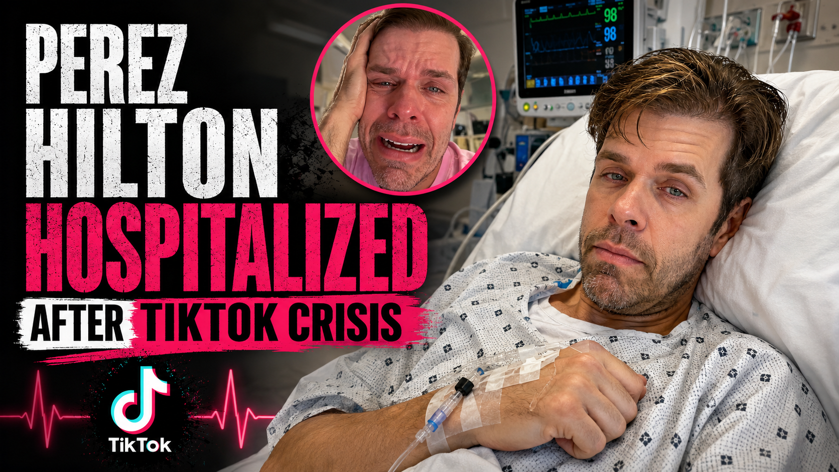 Perez Hilton Hospitalized After TikTok Crisis