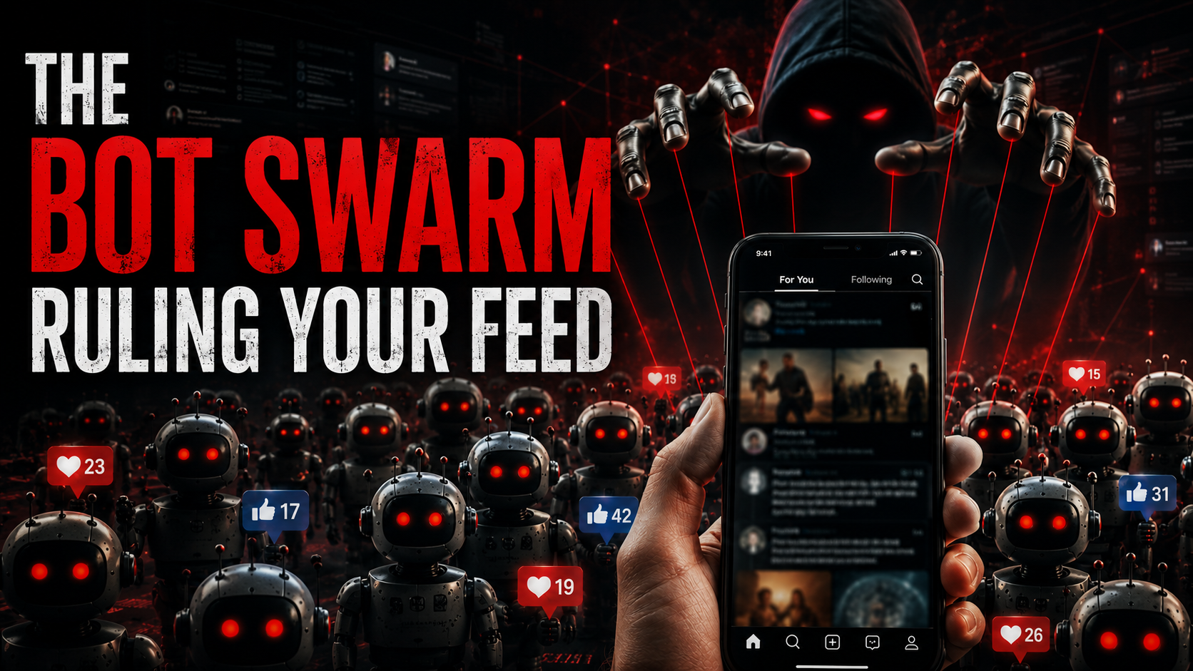 The Bot Swarm Ruling Your Feed