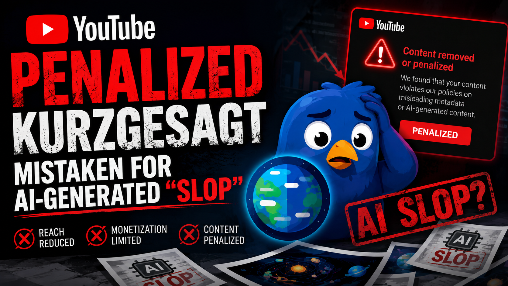 YouTube Mistakenly Flags Kurzgesagt Videos as AI Slop