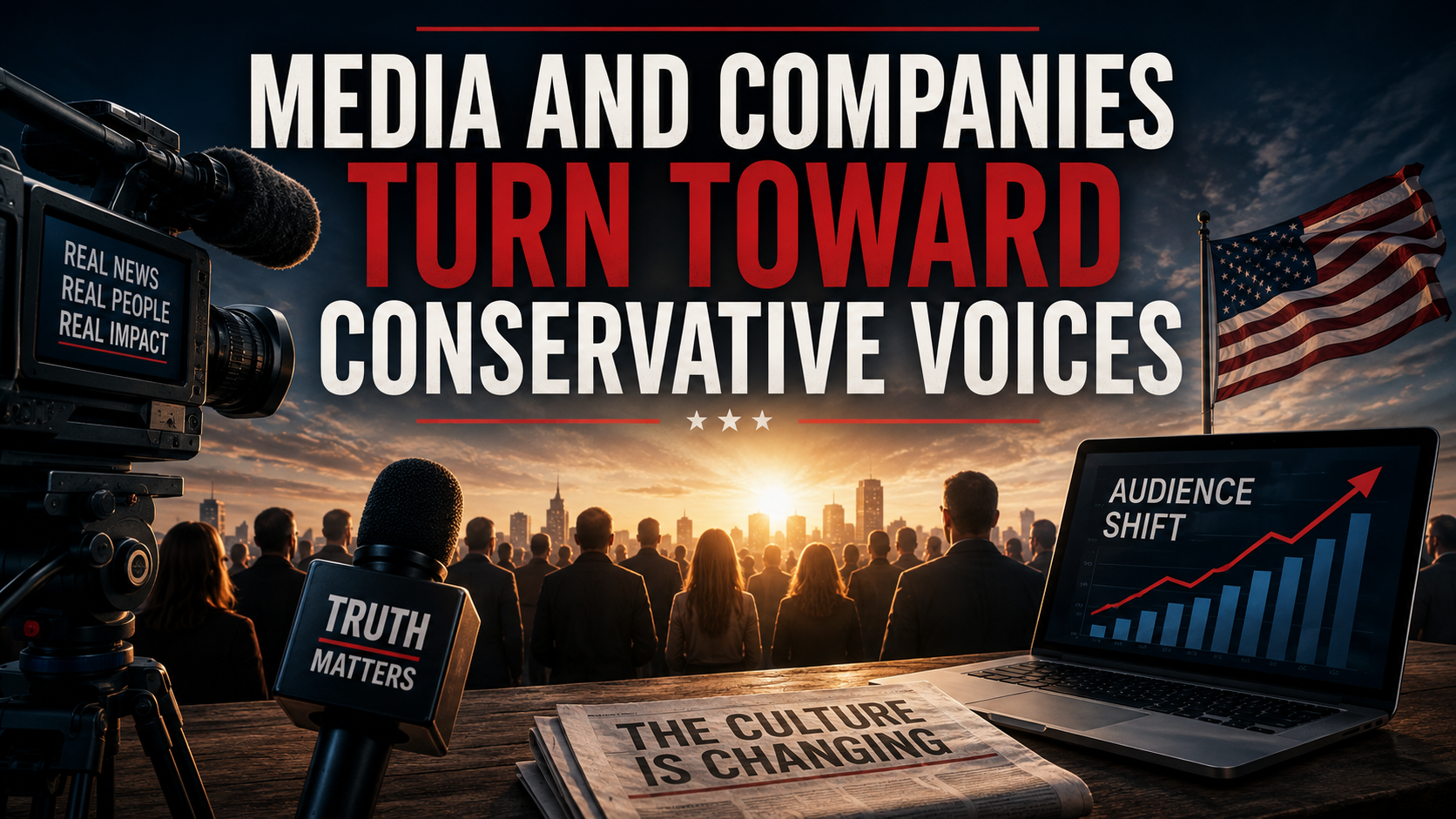 Media and Companies Turn Toward Conservative Voices