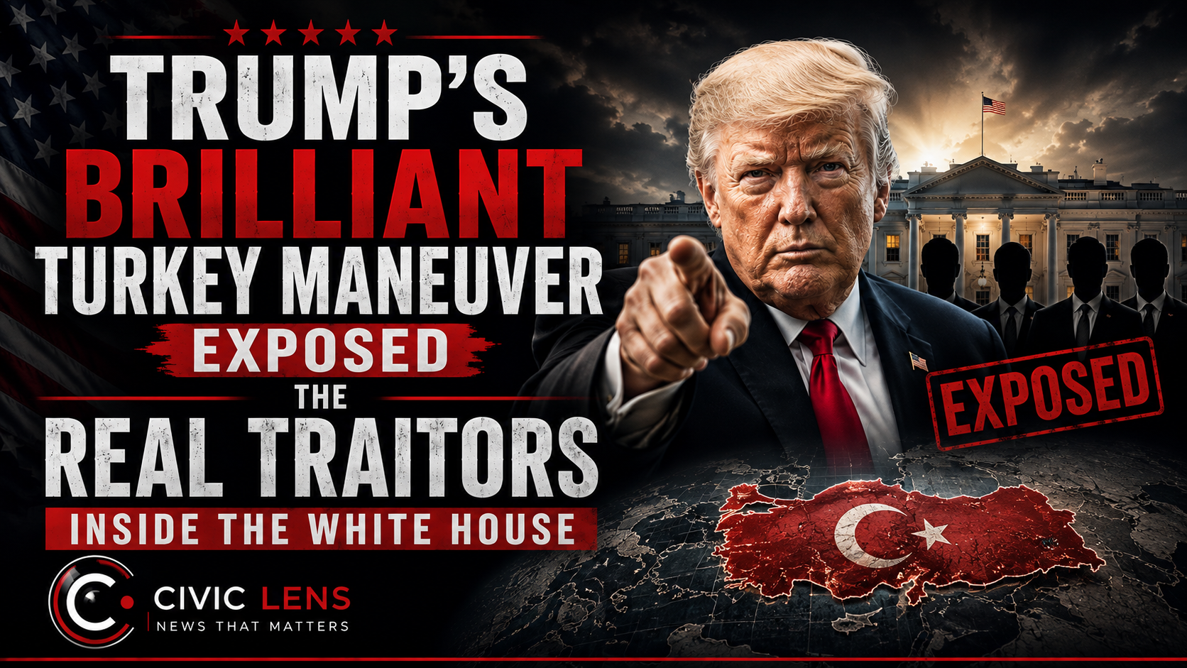Trump’s Brilliant Turkey Maneuver Exposed the Real Traitors Inside the White House