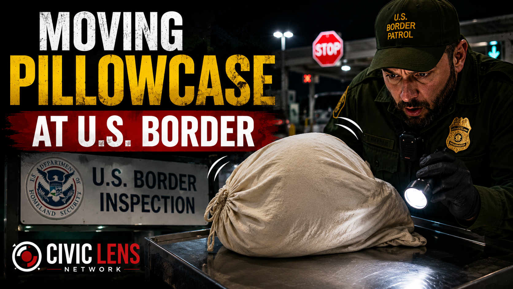 Moving Pillowcase at U.S. Border