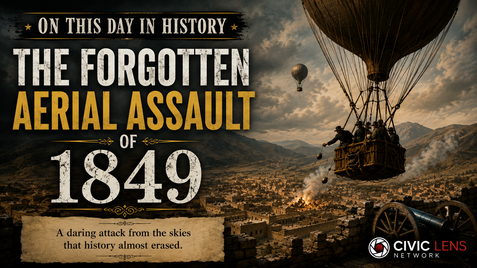 On This Day in History: The Forgotten Aerial Assault of 1849