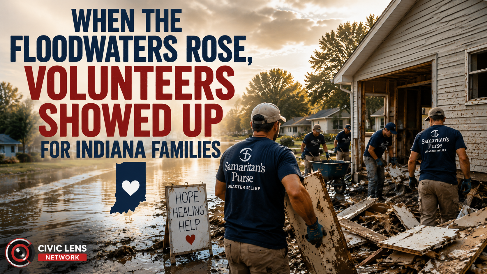 Volunteers Step Up After Indiana Floods