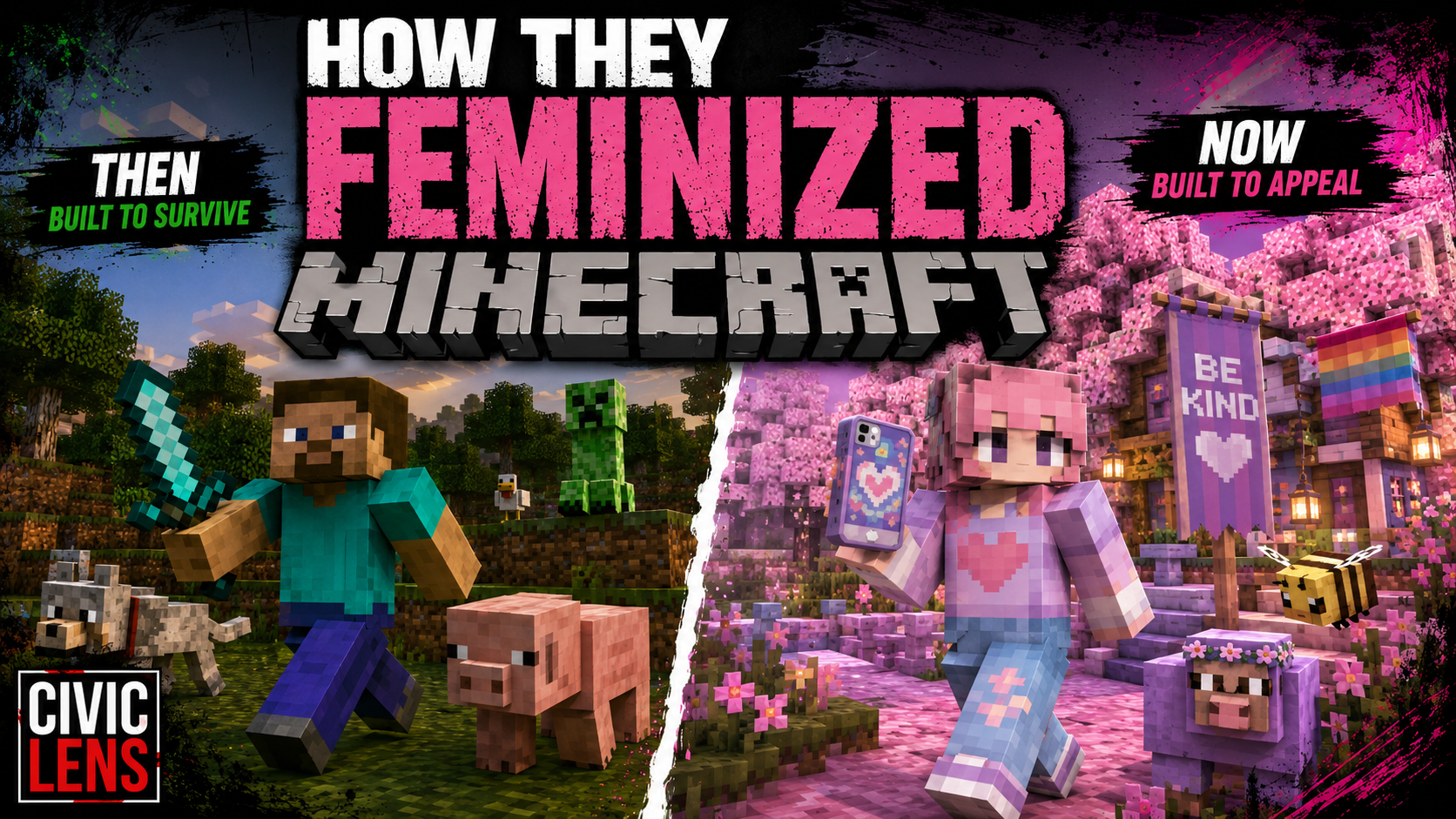 How They Feminized Minecraft