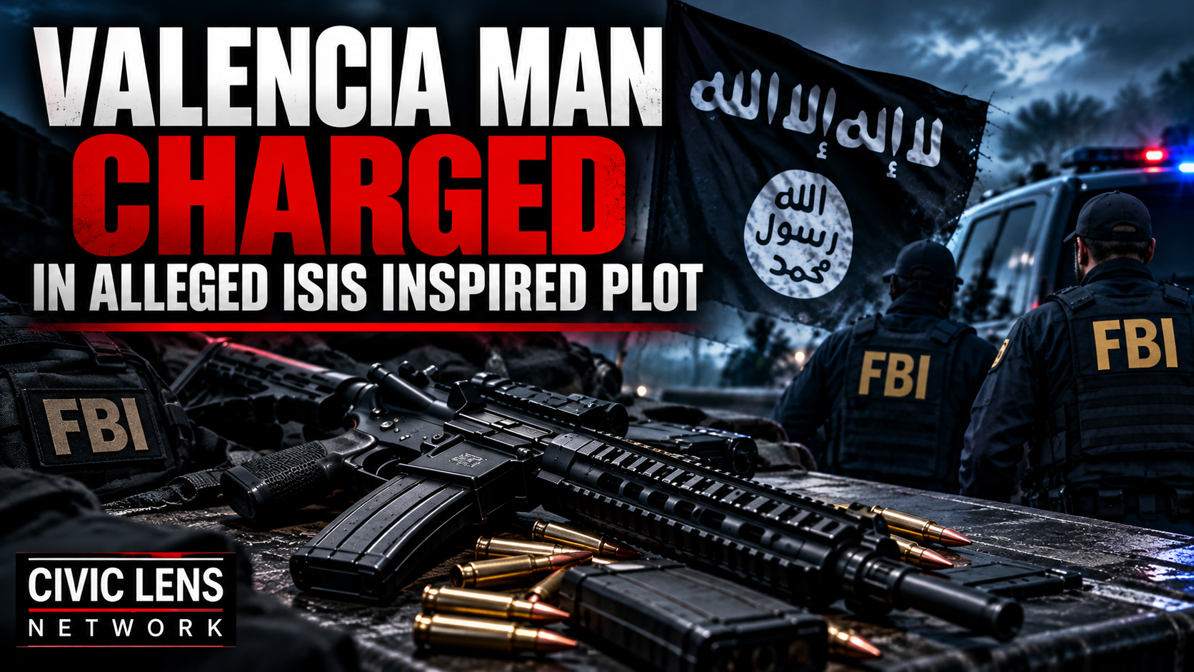 Valencia Man Charged in Alleged ISIS Inspired Plot