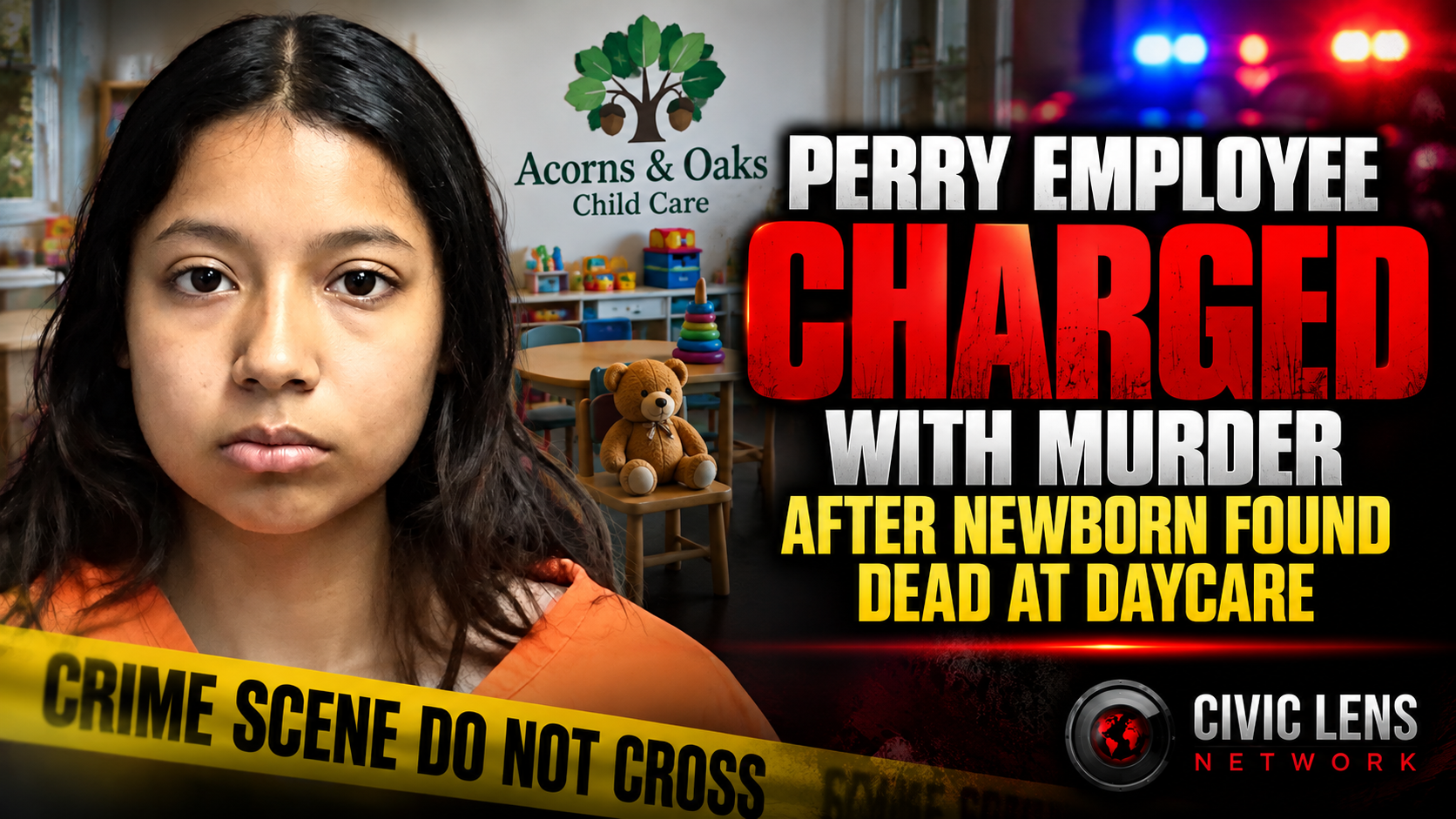Perry Employee Charged With Murder After Newborn Found Dead at Daycare
