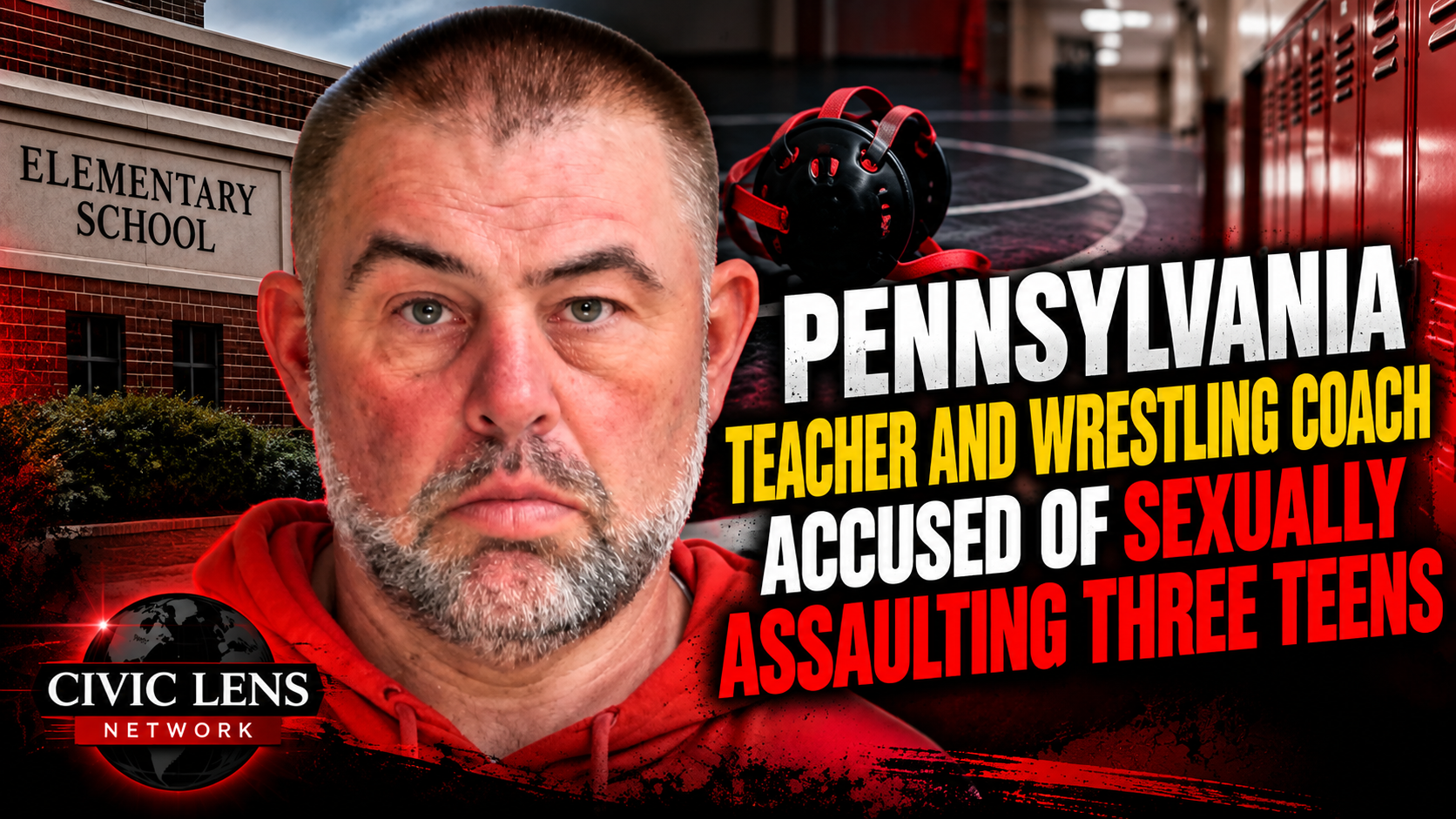 Pennsylvania Teacher and Wrestling Coach Accused of Sexually Assaulting Three Teens