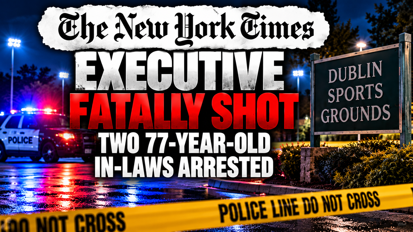 New York Times Executive Fatally Shot, Two 77-Year-Old In-Laws Arrested