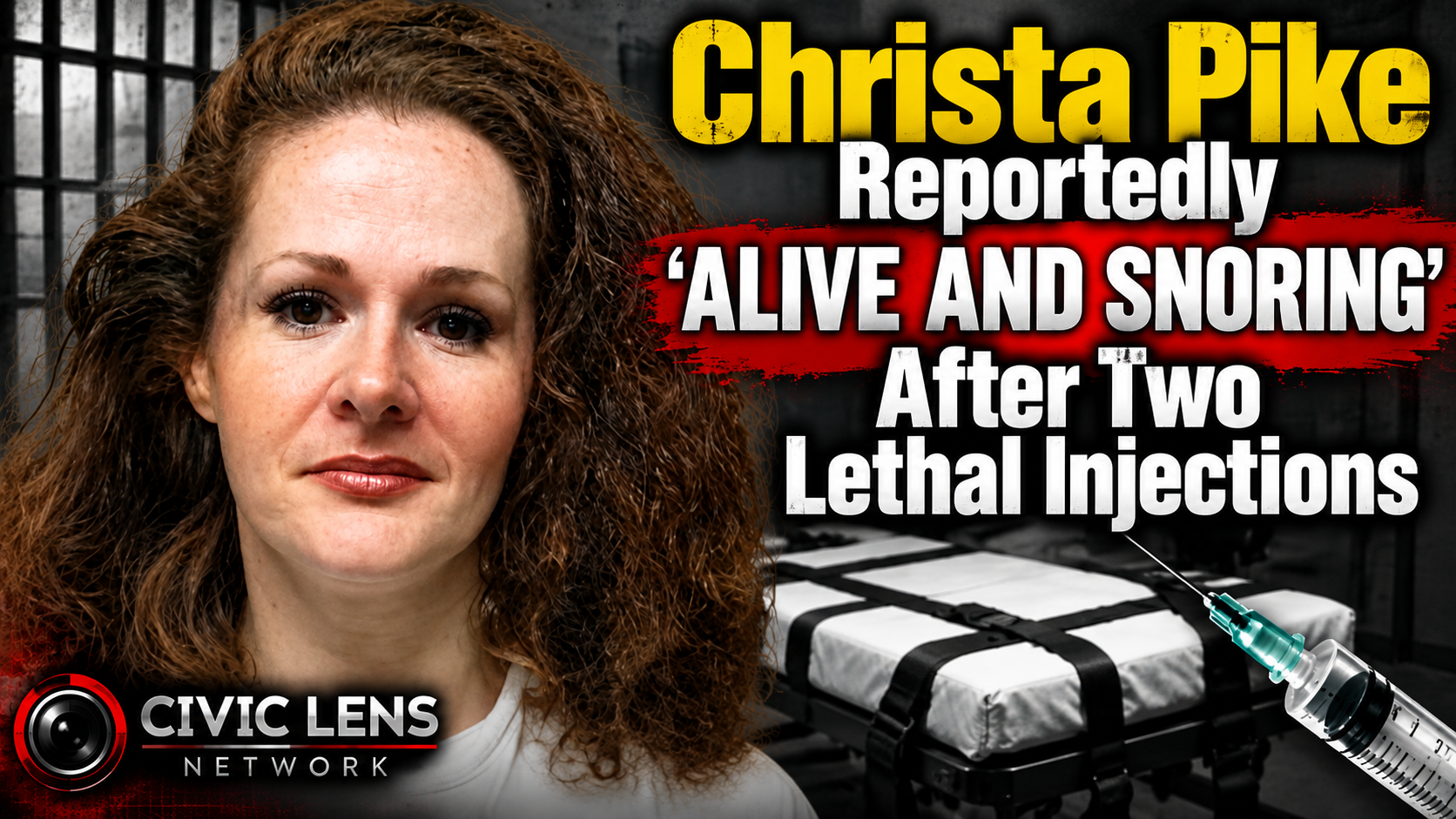 Christa Pike Reportedly ‘Alive and Snoring’ After Two Lethal Injections
