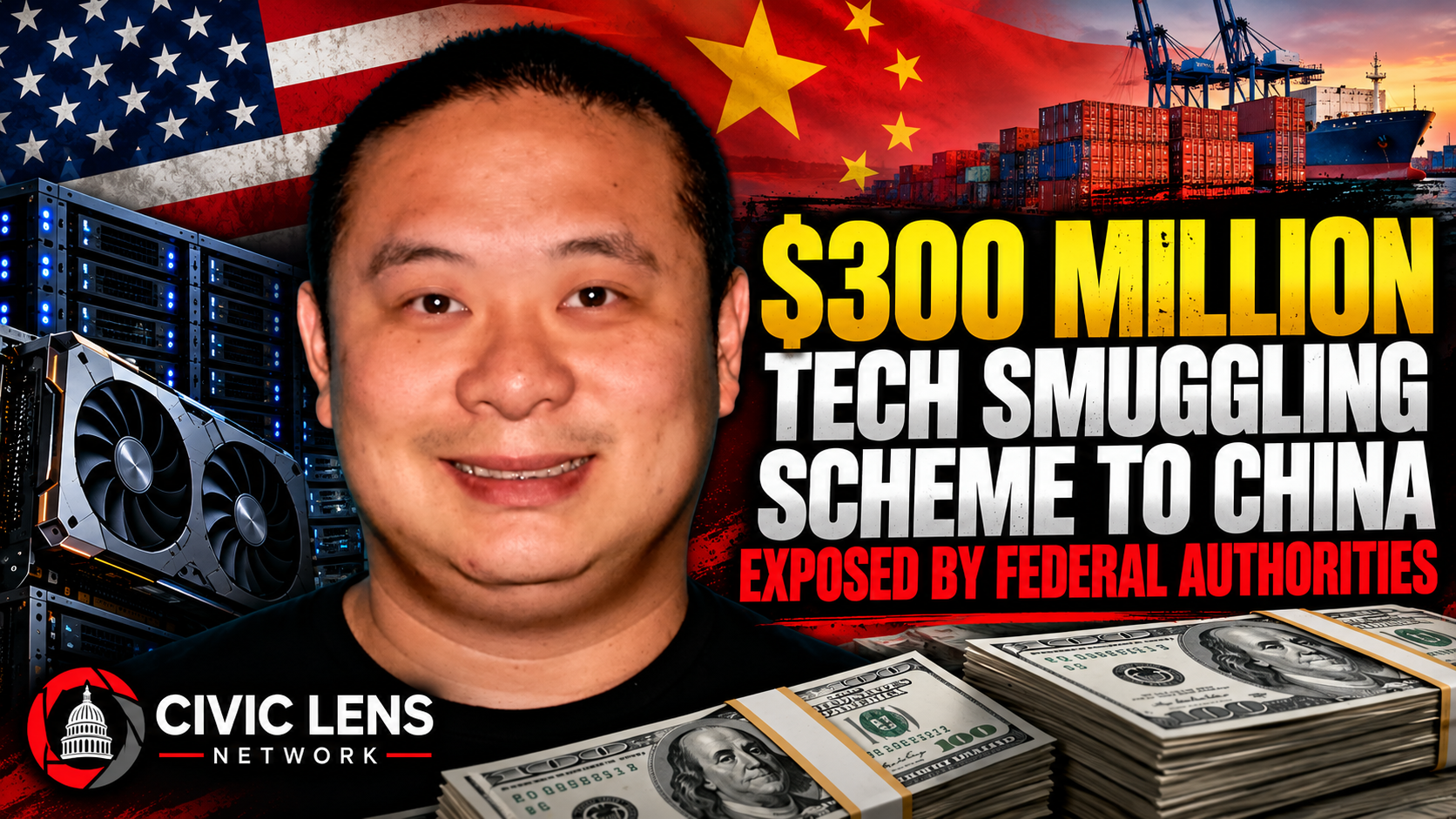 $300 Million Tech Smuggling Scheme to China Exposed by Federal Authorities