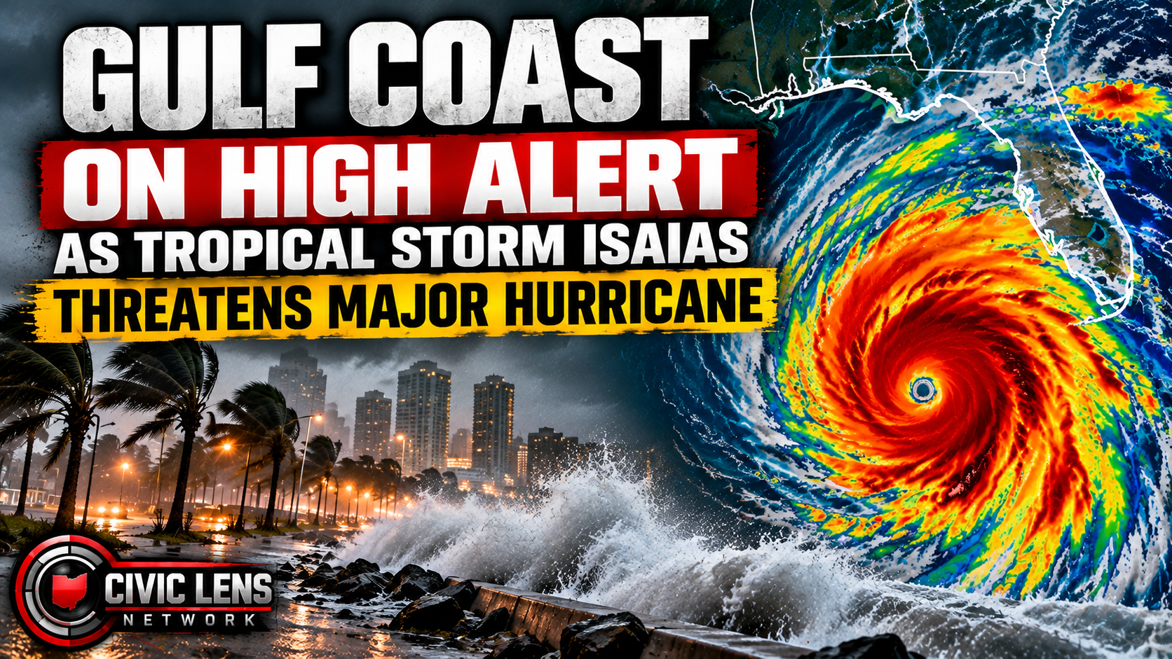 Gulf Coast on High Alert as Tropical Storm Isaias Threatens Major Hurricane