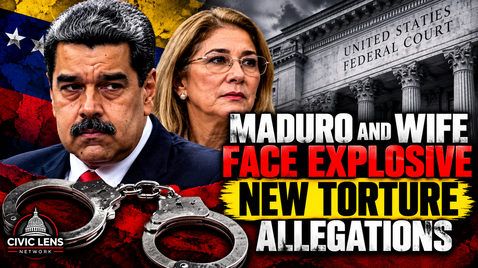 Maduro and Wife Face Explosive New Torture Allegations in U.S. Federal Case