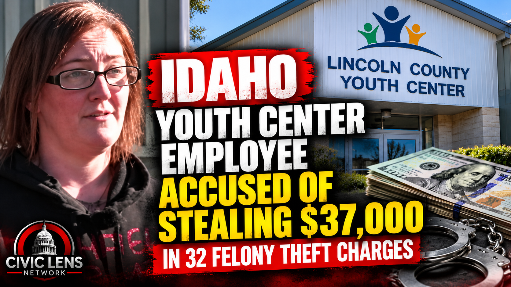 Idaho Youth Center Employee Accused of Stealing $37,000 in 32 Felony Theft Charges