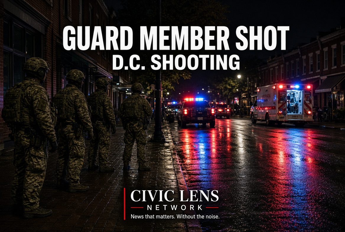 National Guard Member Shot During D.C. Fight, Suspect Also Wounded