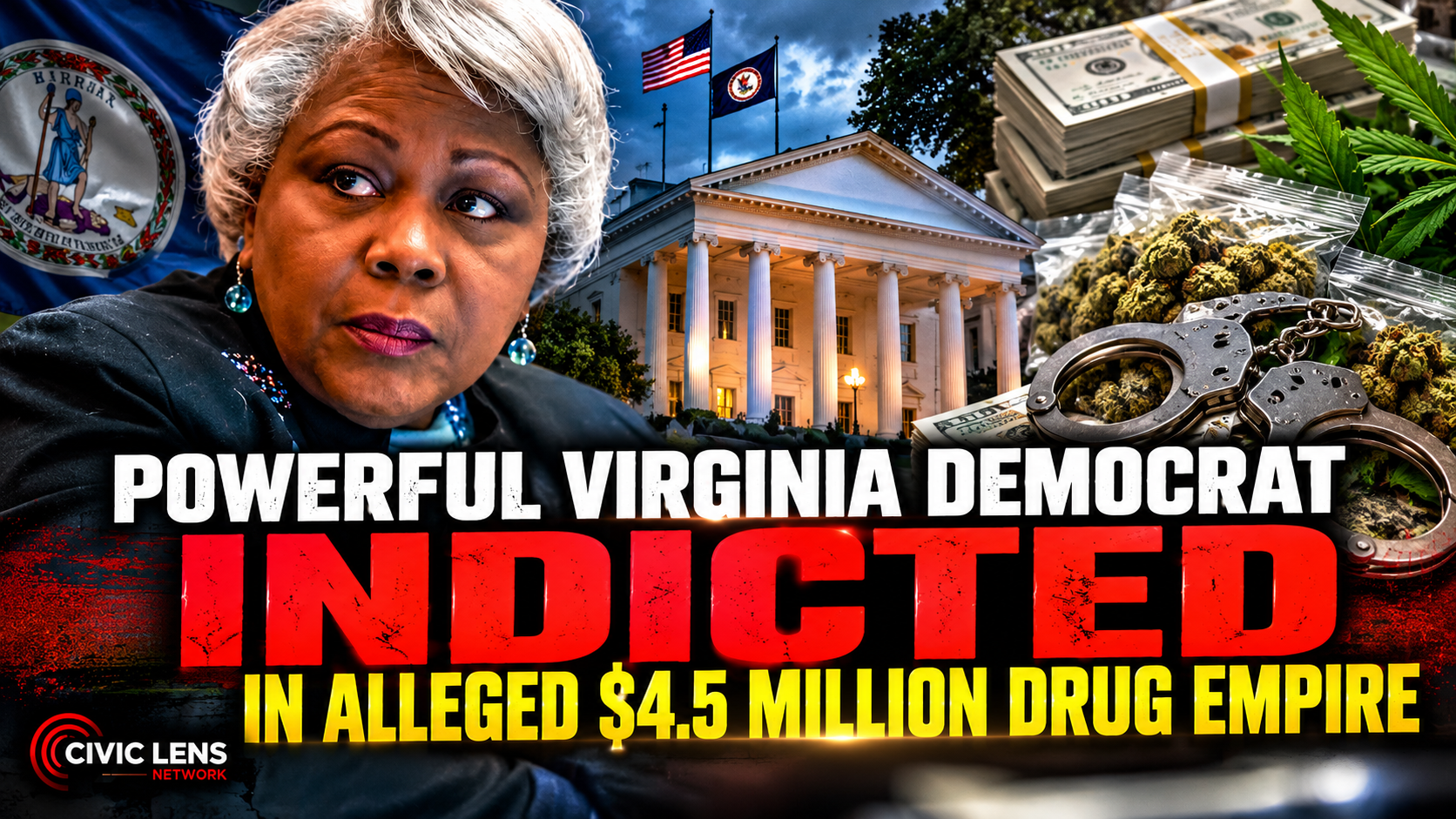 Powerful Virginia Democrat Indicted in Alleged $4.5 Million Drug Empire