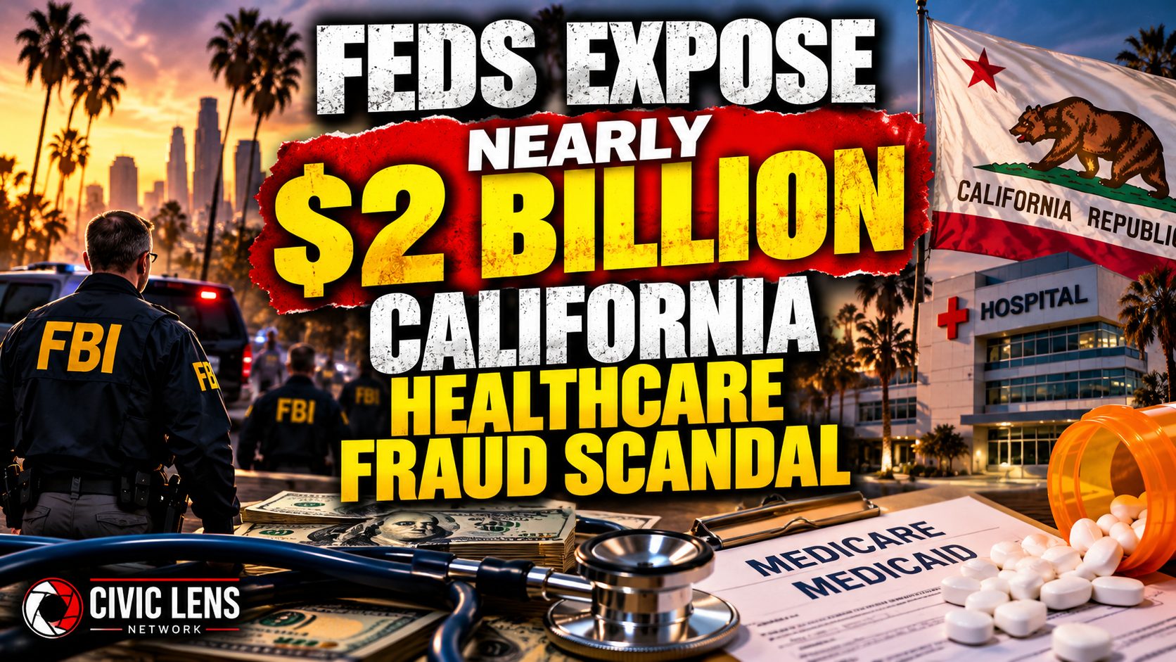 Feds Expose Nearly $2 Billion California Healthcare Fraud Scandal