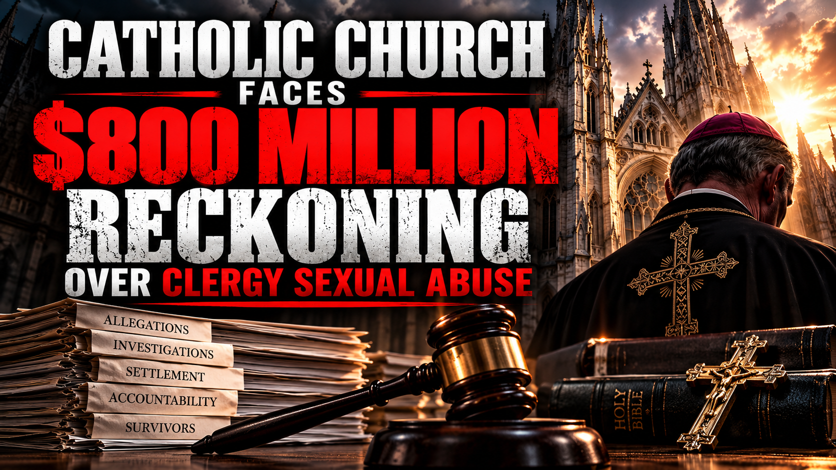 Catholic Church Faces $800 Million Reckoning Over Clergy Sexual Abuse