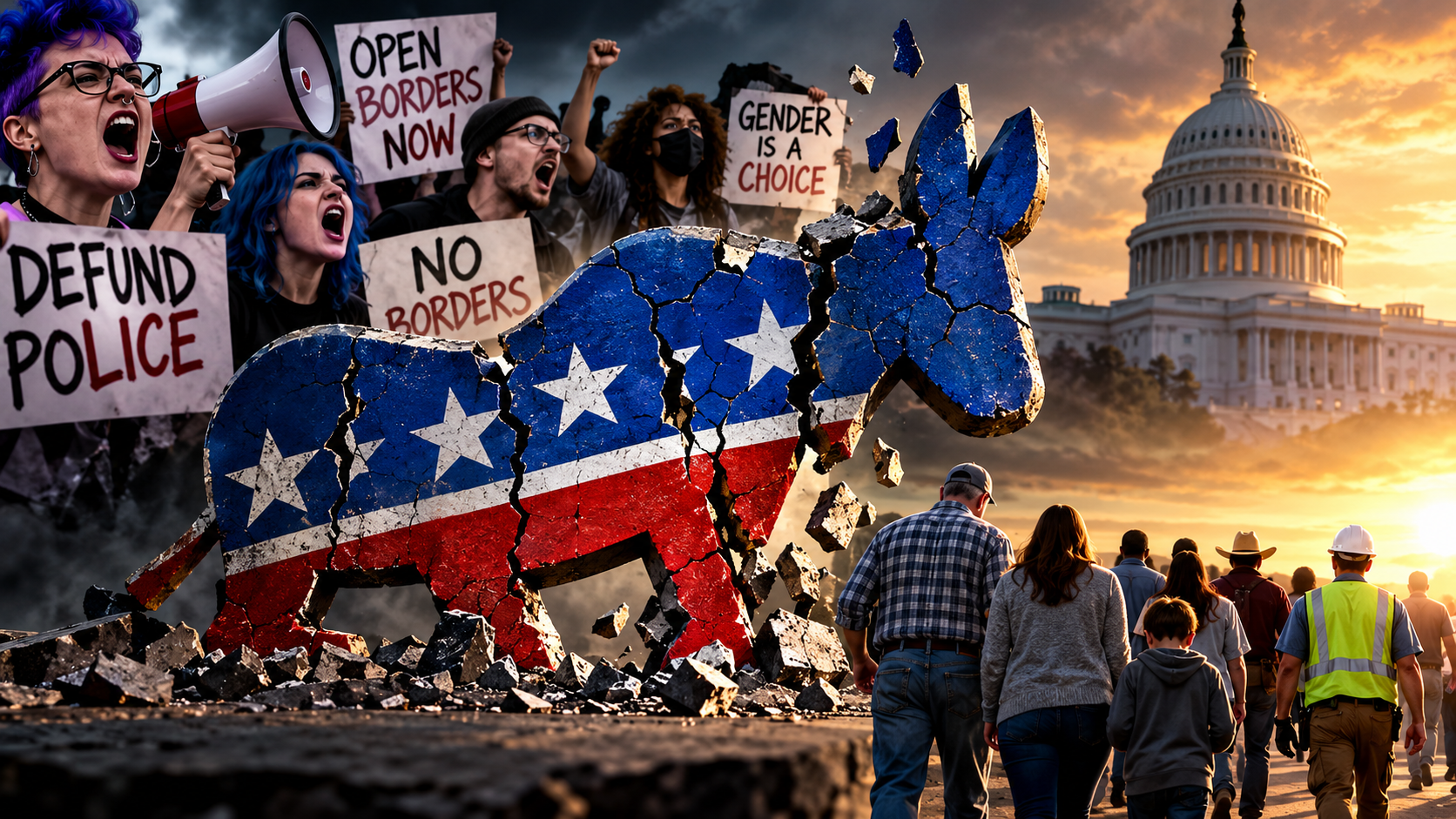 Democrats Are Becoming Their Own Worst Enemy: Why the Party Risks Losing America for Years to Come