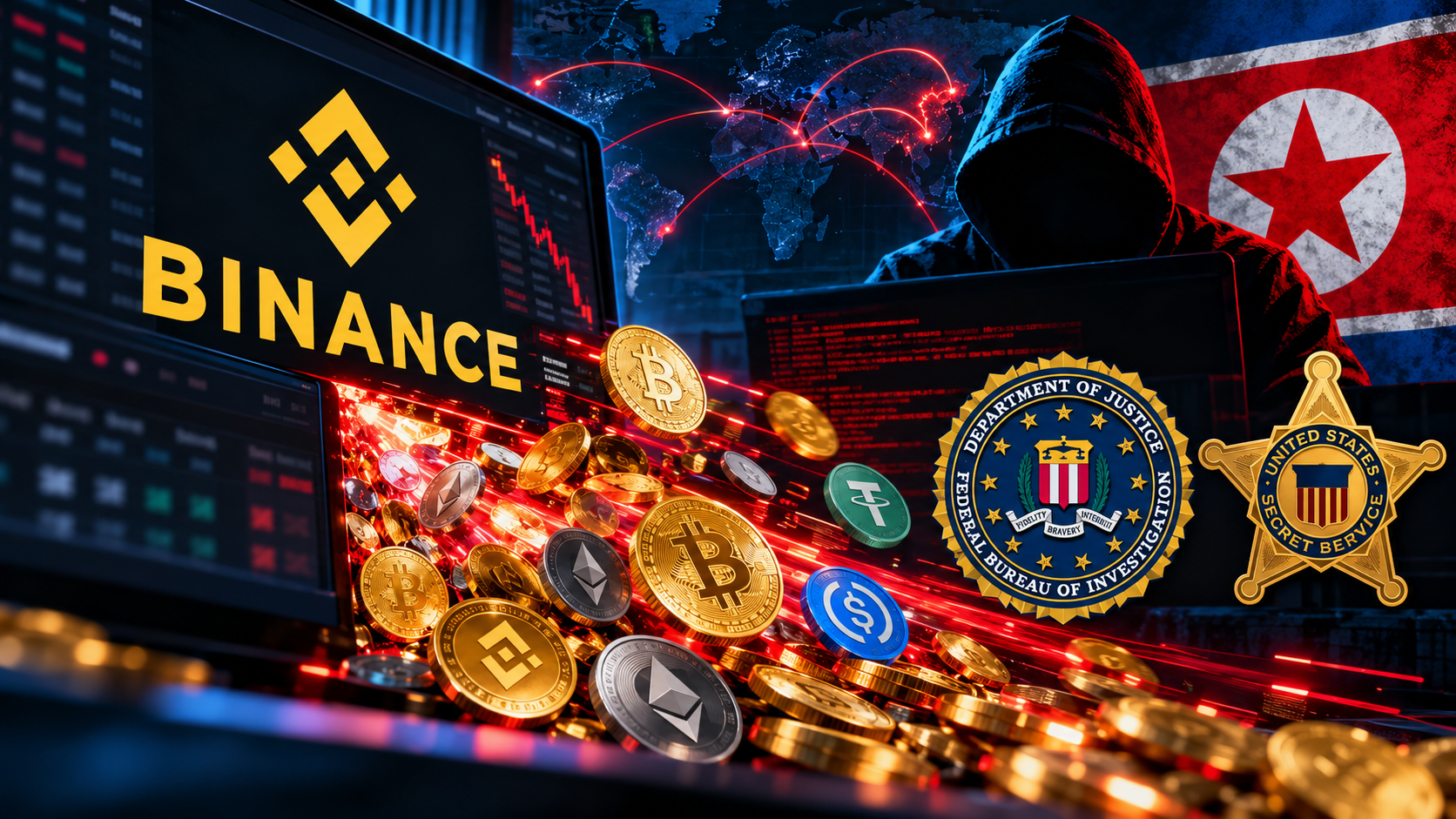 Hackers Steal $6.3 Billion From Binance in Biggest Crypto Heist in History